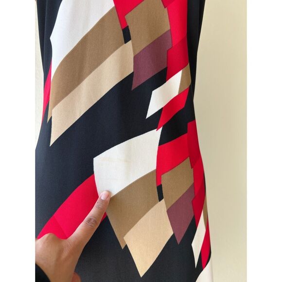 rhapsody y2k Red and black midi halter dress with a retro vibe - Picture 7 of 7